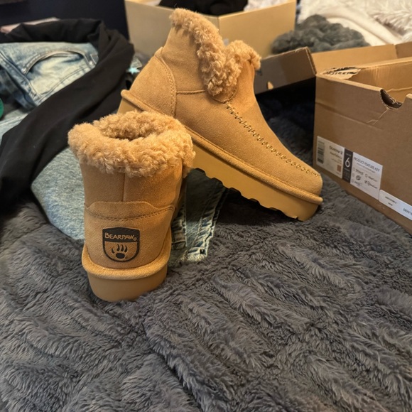 BearPaw Mocha Platform Boots - Picture 2 of 3